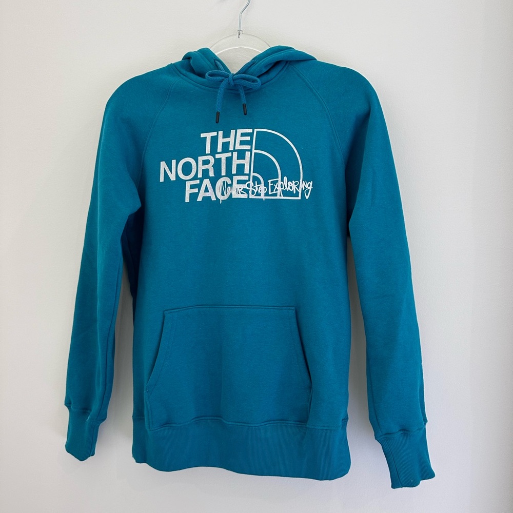 The North Face Teal Hoodie